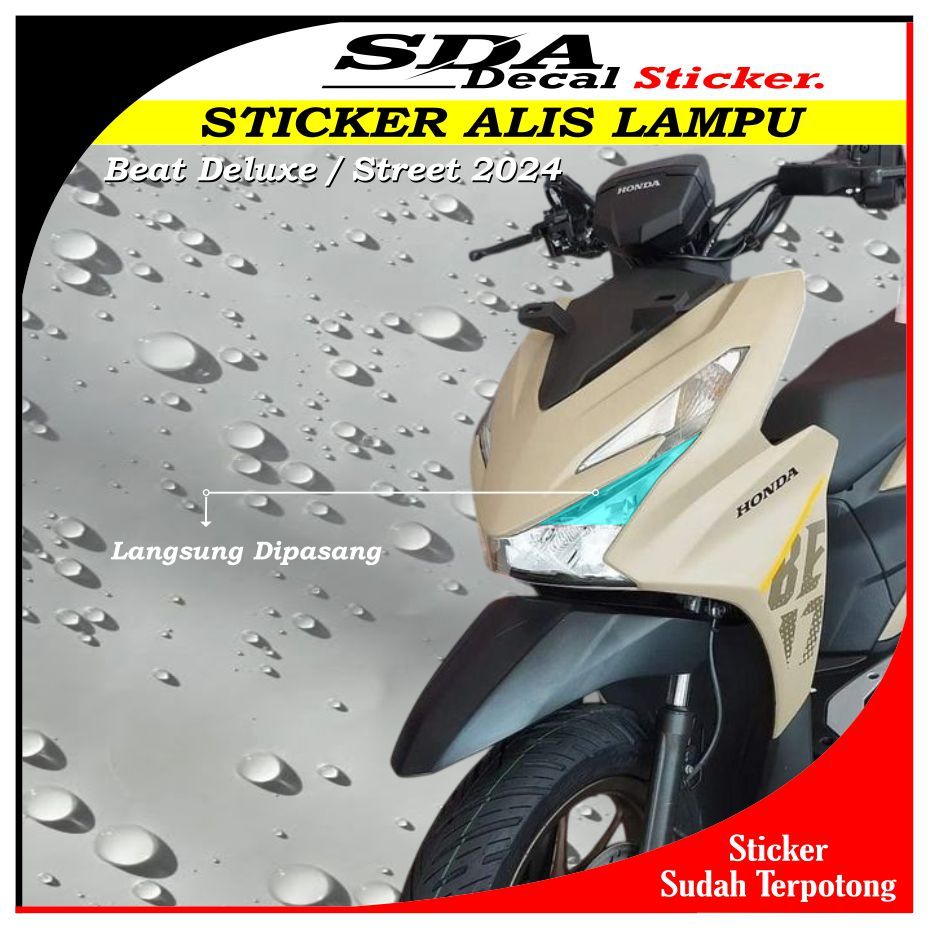 Stiker Alis Lampu Beat 2024 | Stiker Lampu Alis Beat 2024 Terbaru