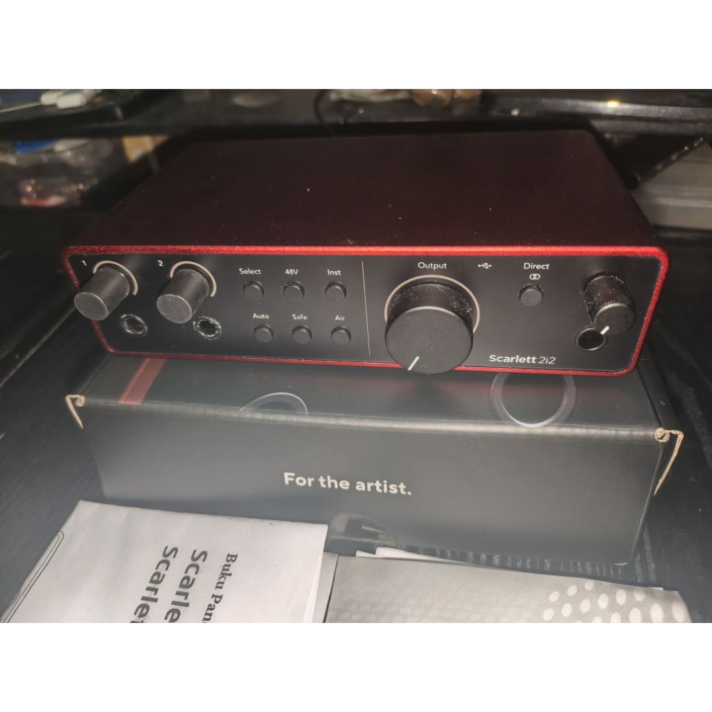 Scarlett focusrite 2i2 gen4