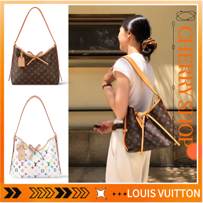 Louis Vuitton LV x TM CARRYALL Small Handbag Tas Belanja Wanita Louis Vuitton