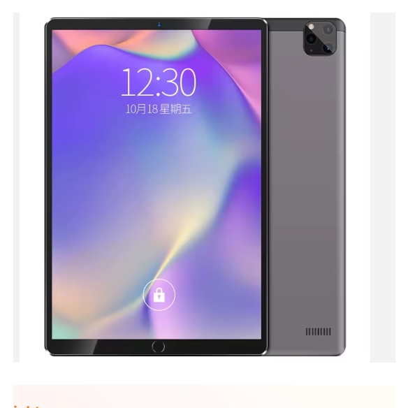 Tablet 8 Inci Android 13.0 RAM 8GB, Komputer Tablet Prosesor Octa-Core, Tablet PC Layar Sentuh IPS u