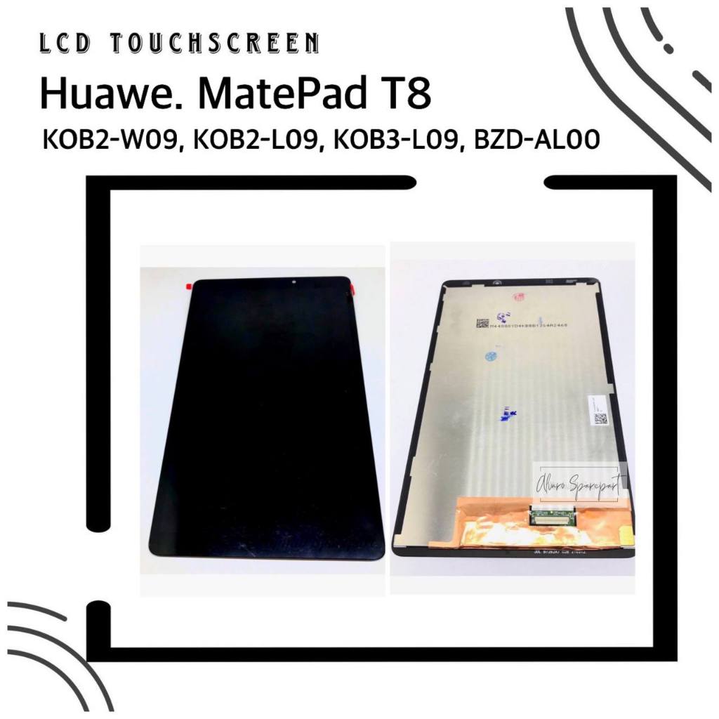 Lcd Touchscreen Tab Huawe1 Matepad T8 KOB2 W09 KOB2 L09 BZD AL00 Fullset