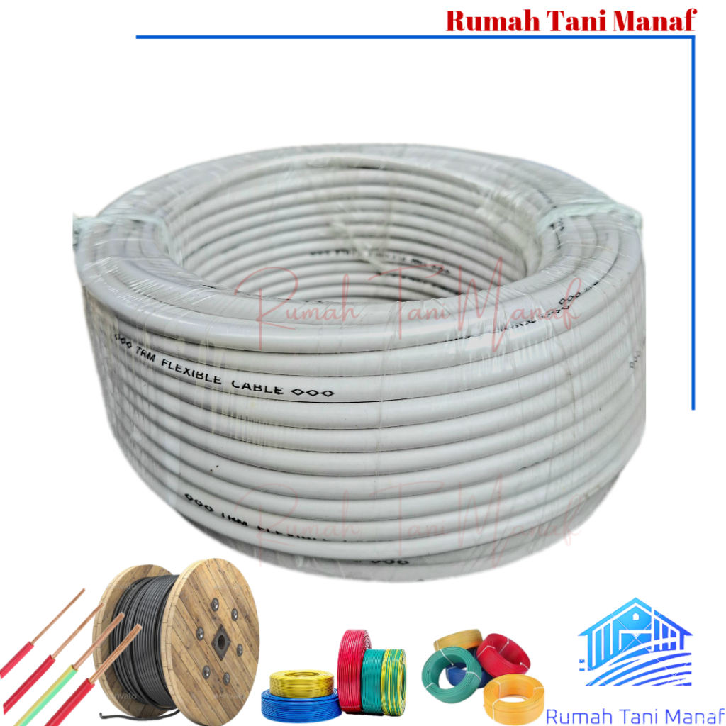 Kabel Listrik Kabel Serabut NYYHY 2x0,75 NYMHY Serabut Tebal 2x0,75 NYY HYO