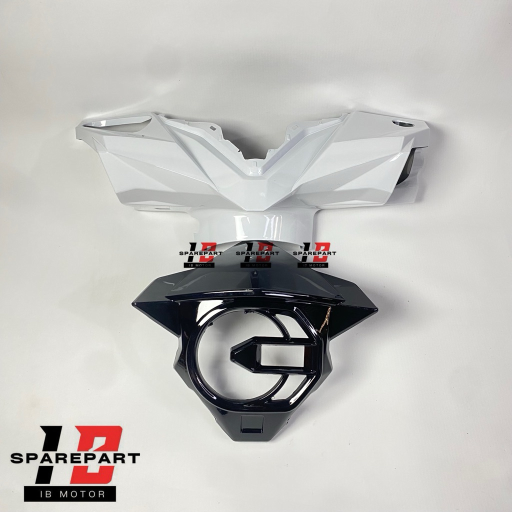 Batok kepala depan beat new esp beat eco beat all new 2016 2017 2018 2019 warna putih / batok beat