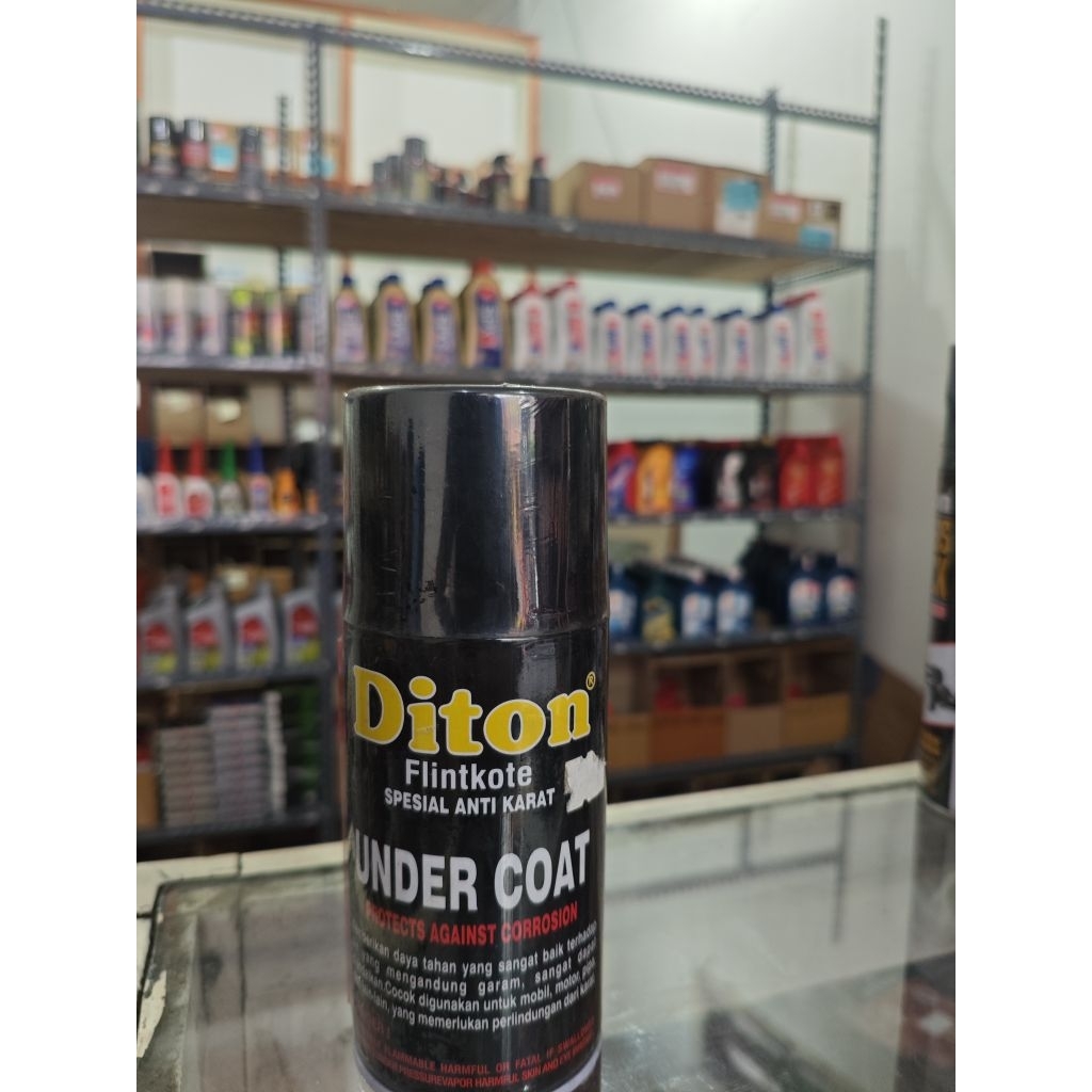 Pilox Diton Flinkote Special Anti Karat Undercoat – Cat Pelapis Kolong Anti Karat Mobil & Motor