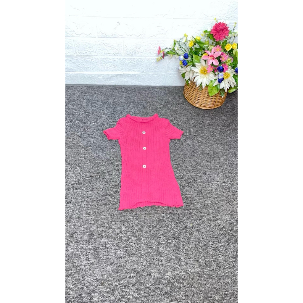 PL - dress rajut anak