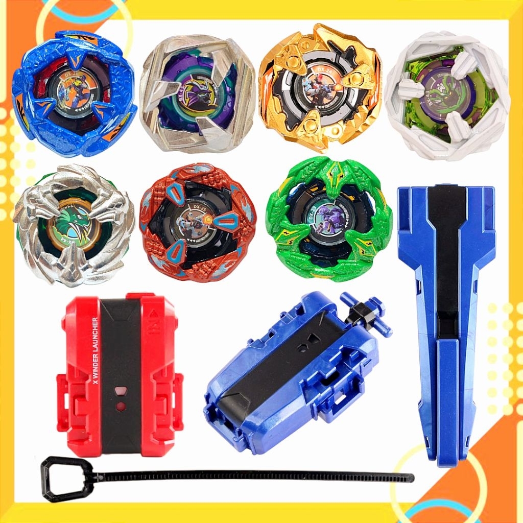 Gangsing Gasing X Dran Buster Sword Gangsing Set Launcher Grip Bey Topgyro