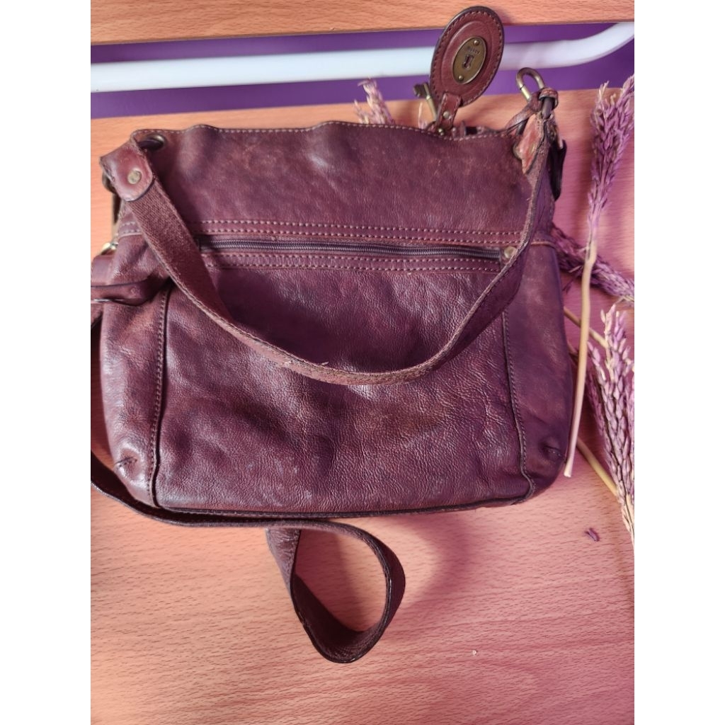 Tas fossil crossbody  preloved