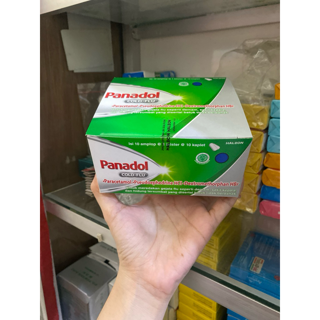 Panadol Hijau 1 Box @10 Sachet @100 Kaplet