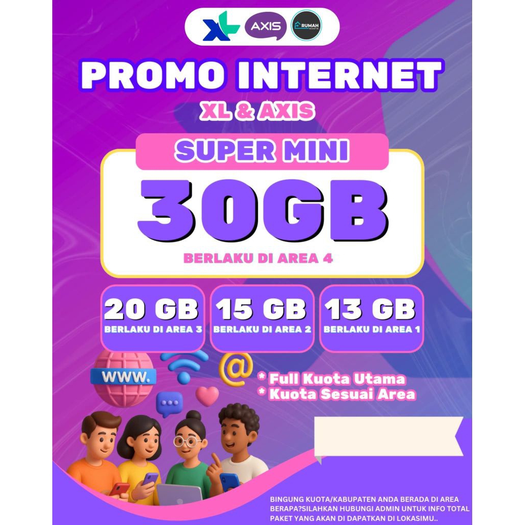 PAKET AKRAB XL & AXIS