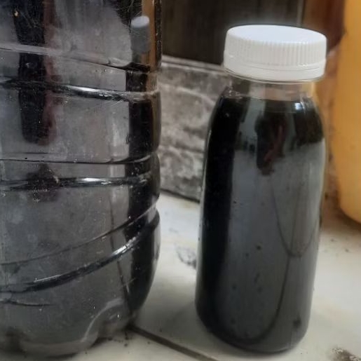 BAHAN WARANGAN KERIS/BABONAN WARANGAN HITAM PEKAT