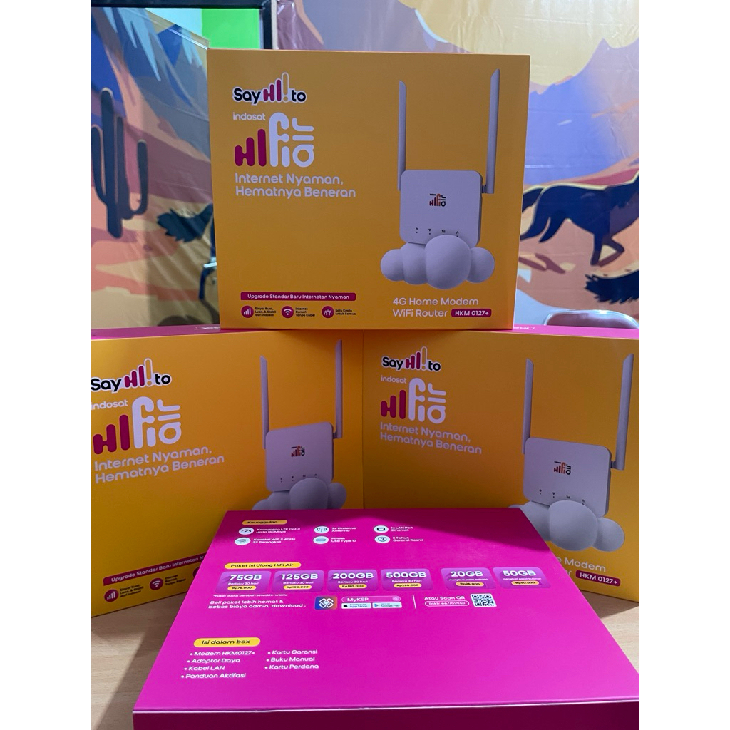 modem wifi/hifi air indosat