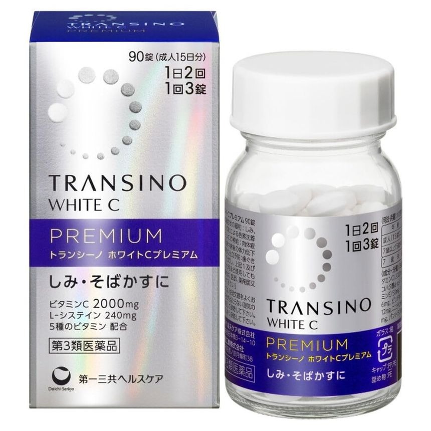 Transino White C Clear / Premium Made in Japan original Jepang