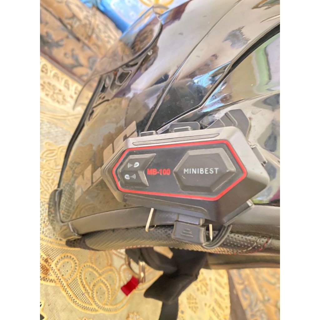 2nd minibest mb100 Intercom headset bluetooth helm
