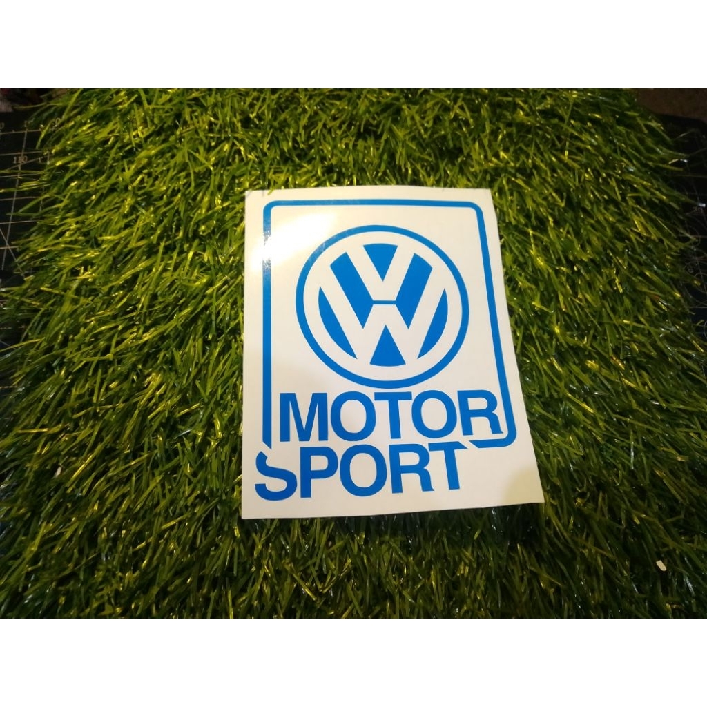stiker cutting vw motorsport