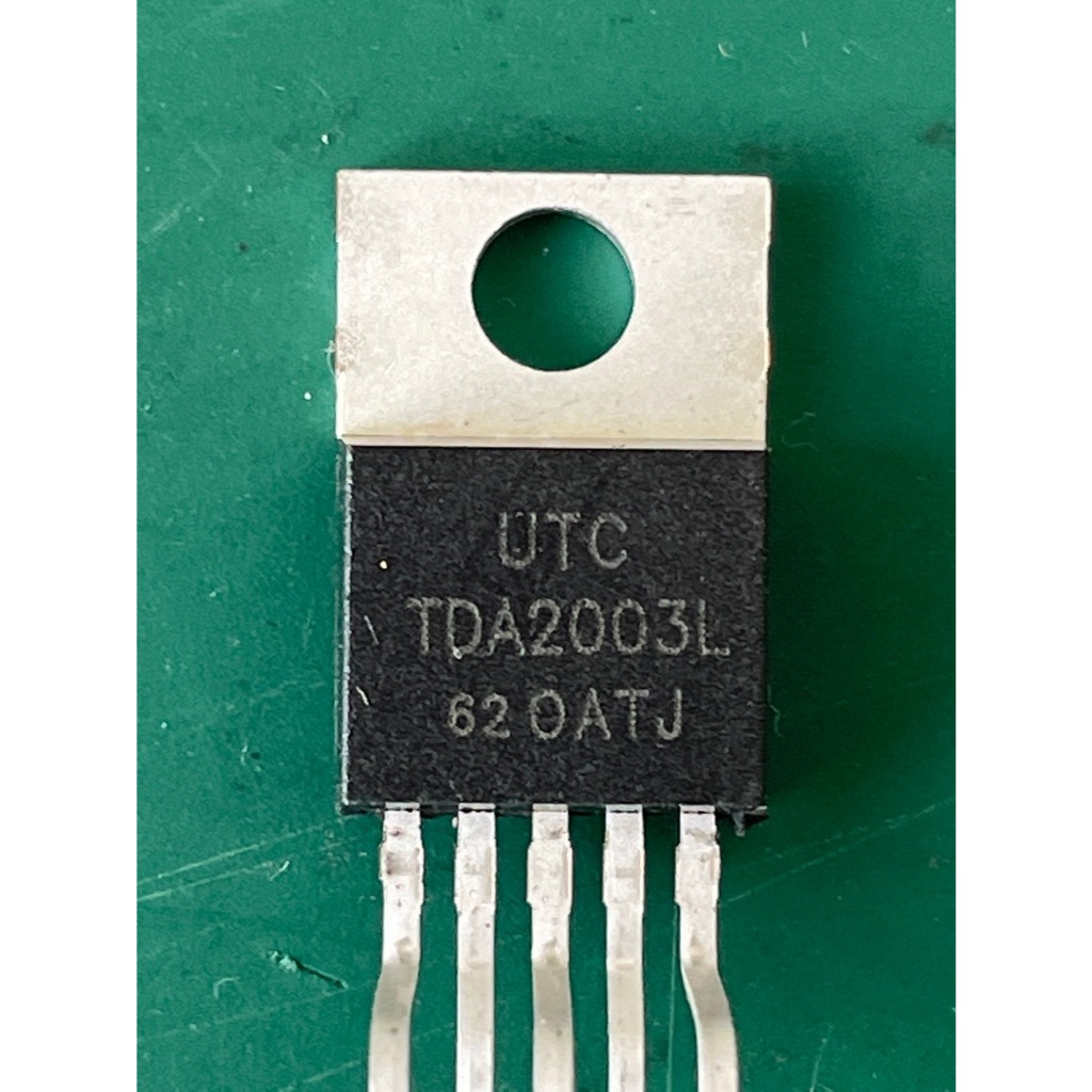 TDA2003 UTC ASLI ORIGINAL TDA 2003 ORI UTC2003L TDA2003L 2003L IC TDA2003 UTC2003 ups