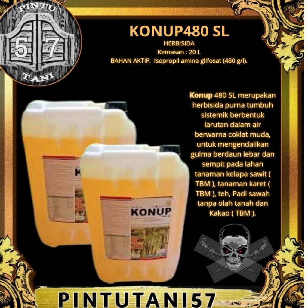 KONUP 480SL (HERBISIDA) 20LITER