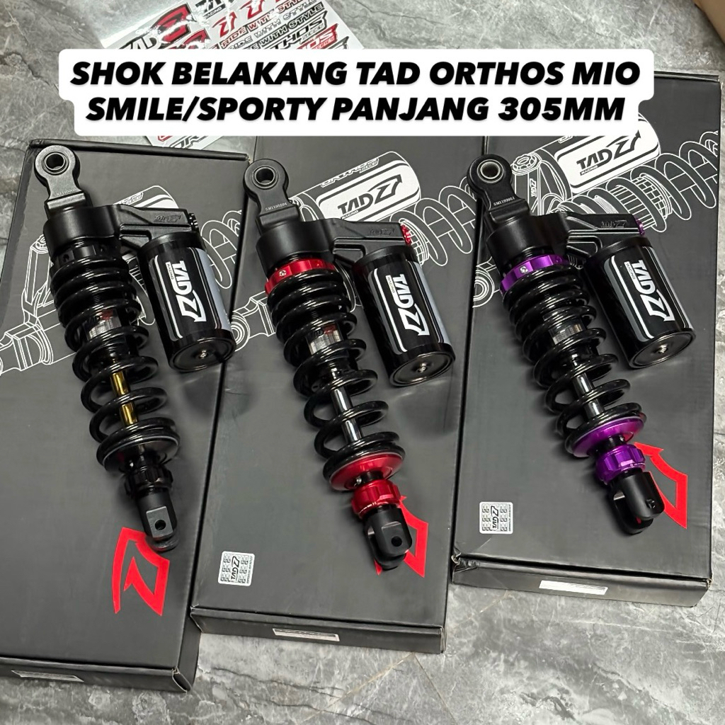 SHOCK BELAKANG TAD ORTHOS MODEL KYB MATIC SINGLE 305MM / 330MM MIO VARIO