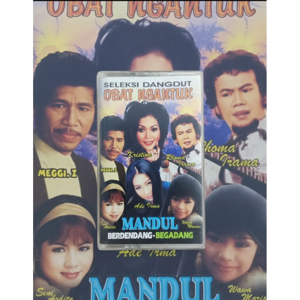 Kaset Seleksi Dangdut Obat Ngantuk / Rhoma Irama, Kristina, Ade Irma dkk