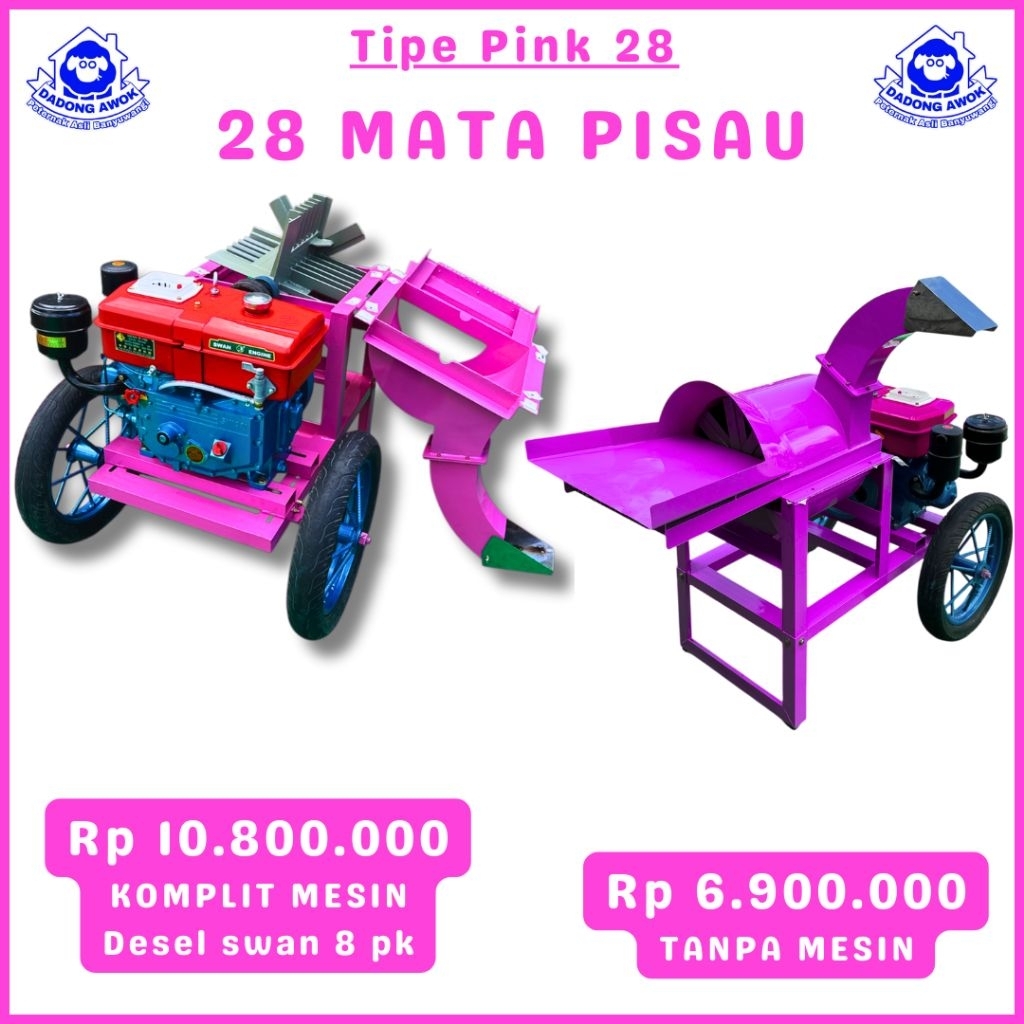 mesin cacah rumput super halus 28 mata pisau mesin pencacah rumput desel jumbo berkualitas stainless