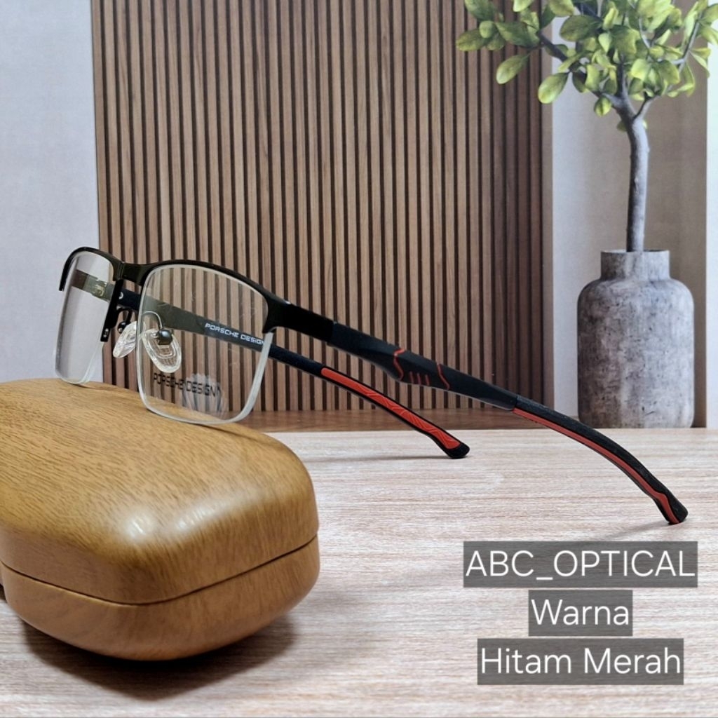 Kacamata Minus pria [ rabun Jauh] Design Frame Sporty