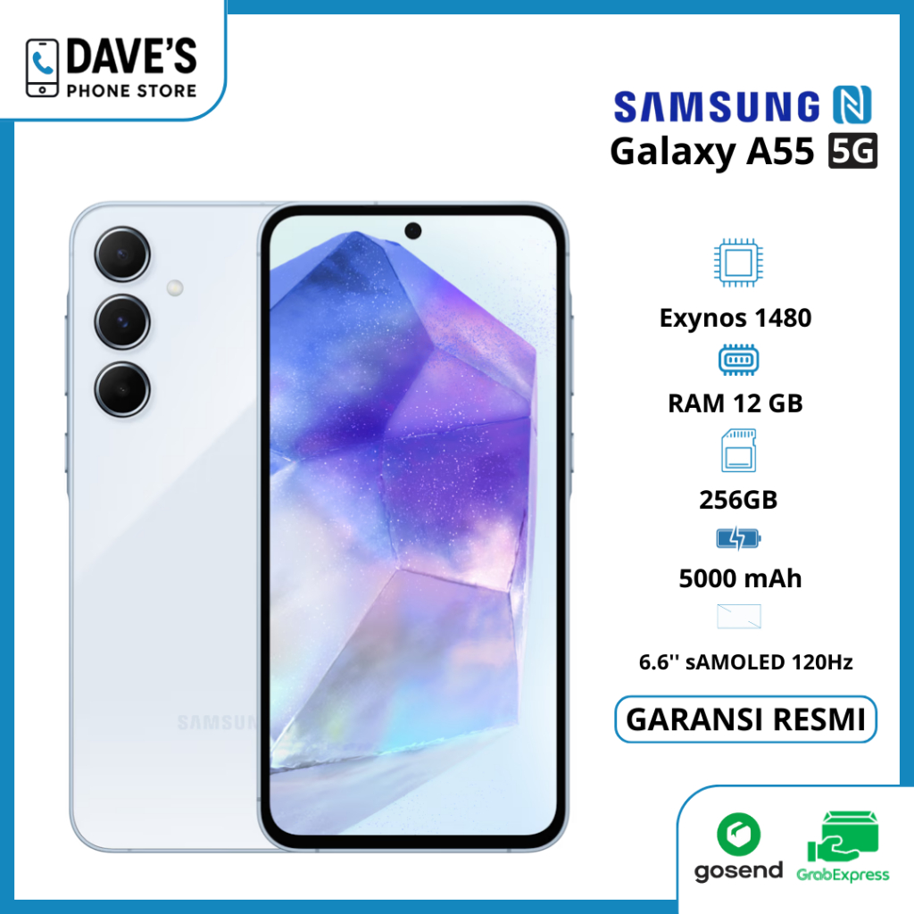 new promo samsung galaxy a55 5g 12/256gb