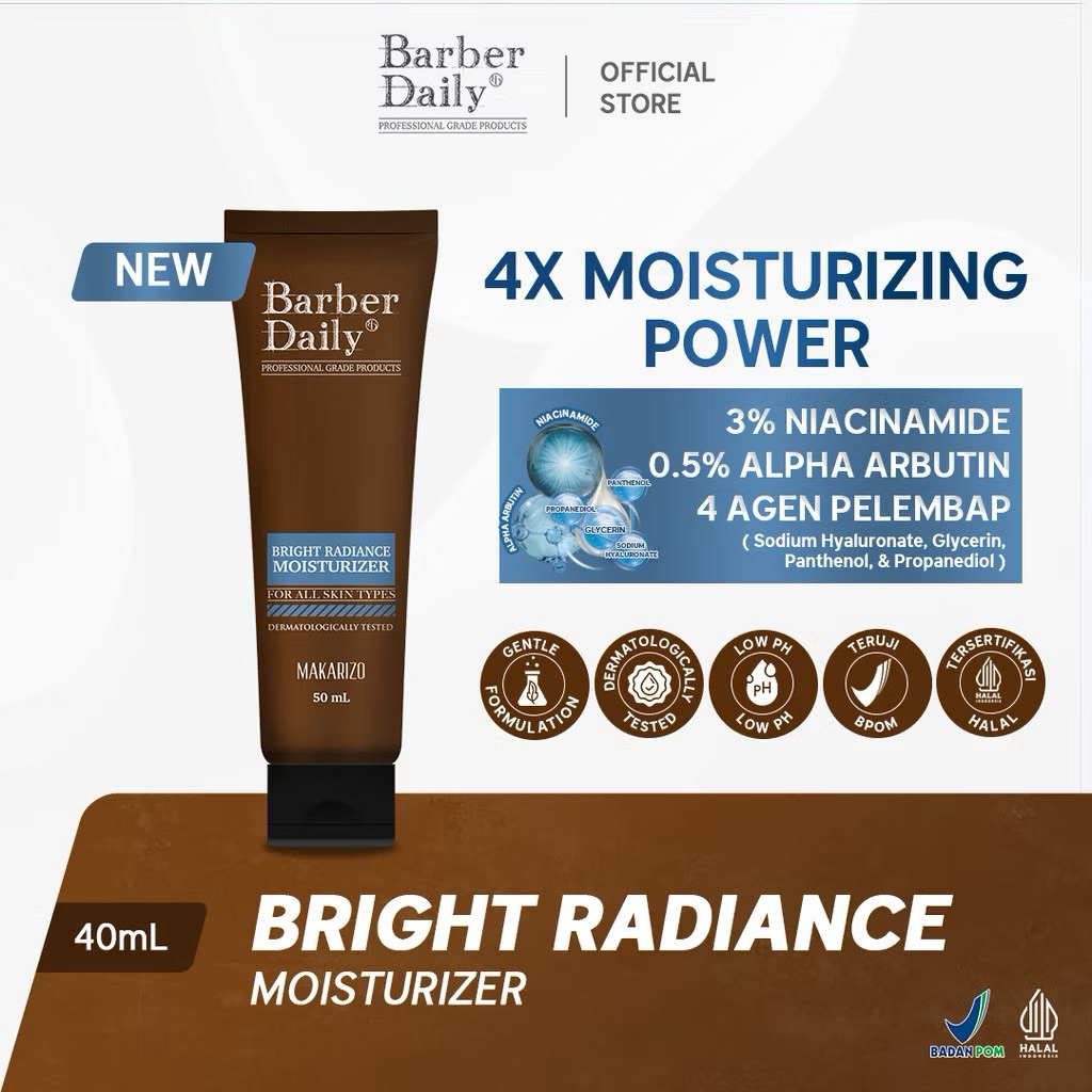 makarizo barber daily moisturizer