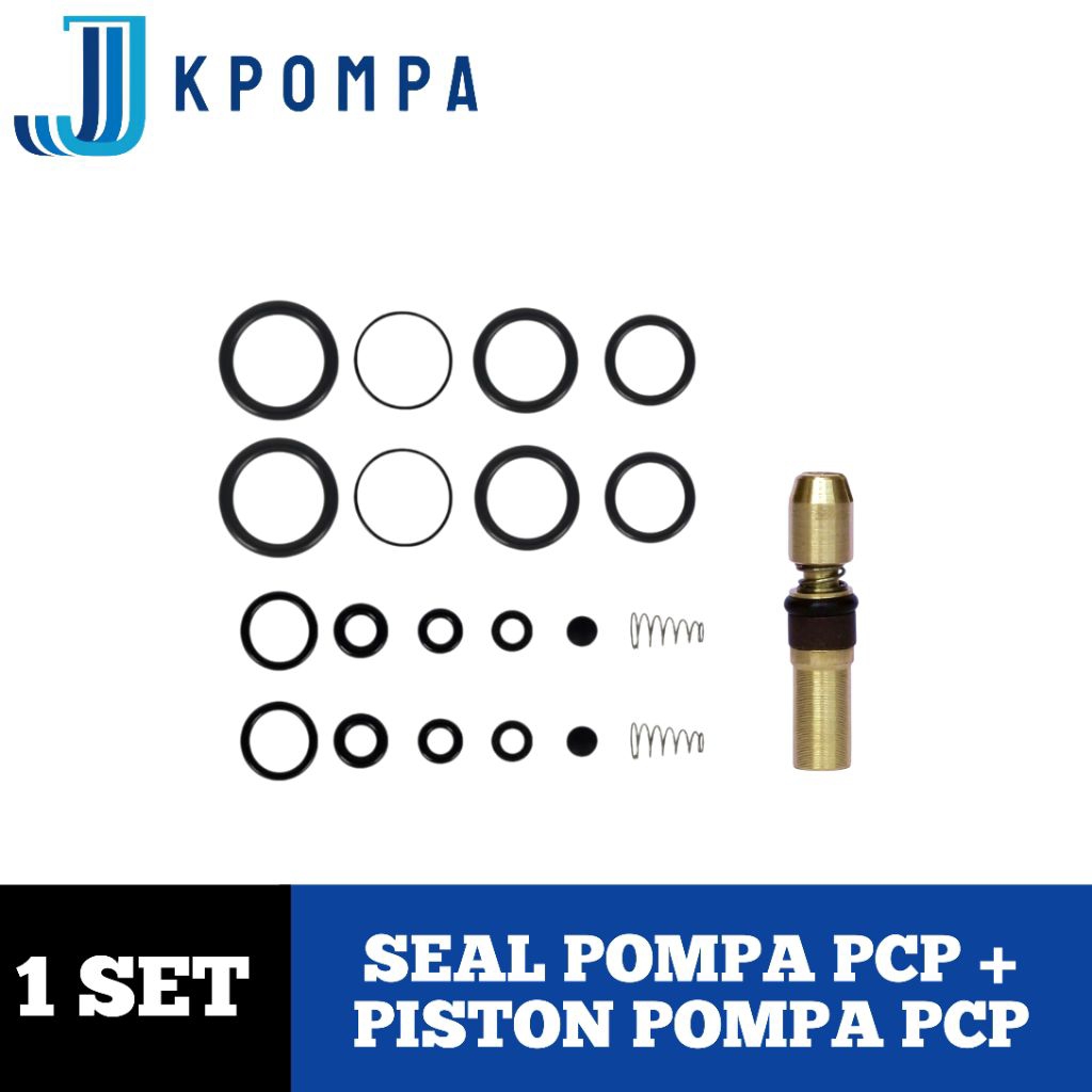 Seal set + piston pompa pcp, Sparepart pompa pcp, Piston pompa pcp, Seal set pompa pcp