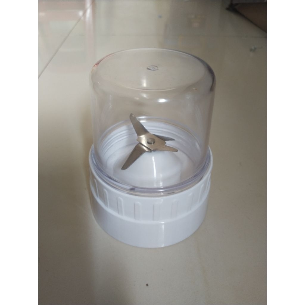 gelas blender bumbu kering untuk Miyako pisau mounting set lengkap mangkok plastik gilingan belender