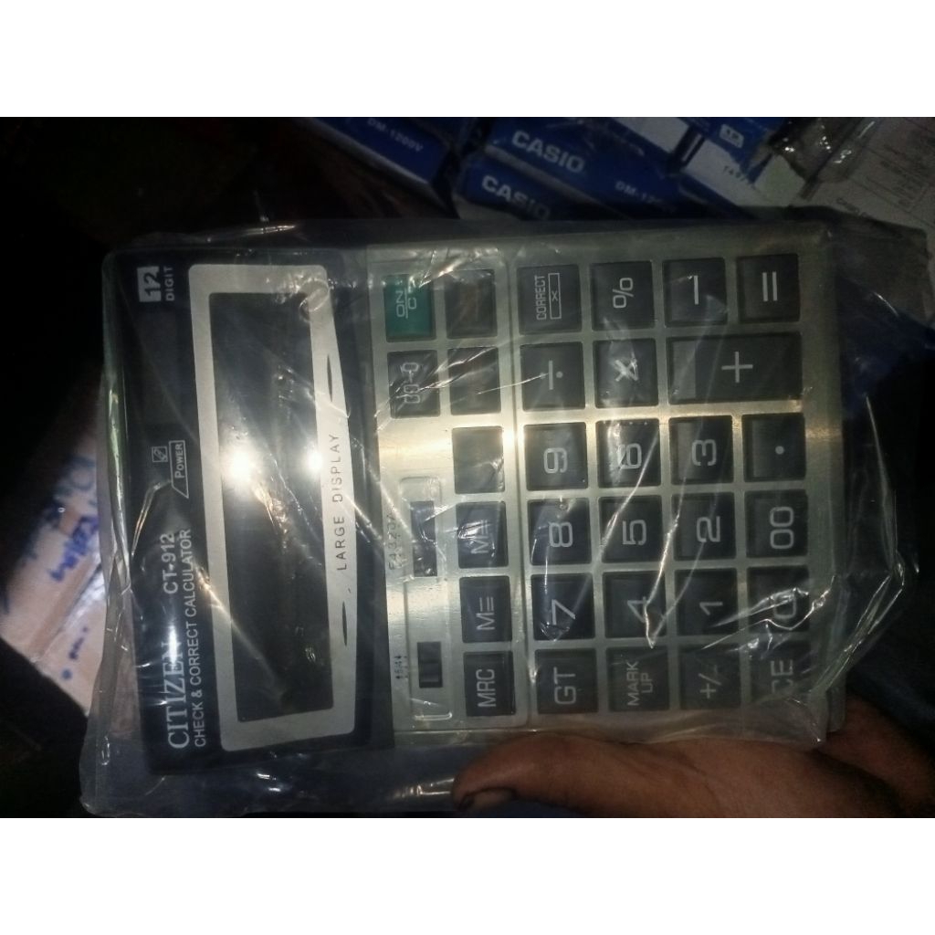 kalkulator citizen CT 912 besar jumbo big size