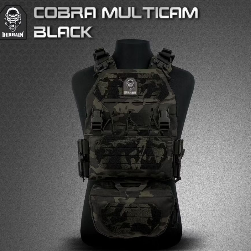 DURHAIM - BODYVEST DURHAIM MULTICAM BLACK COBRA