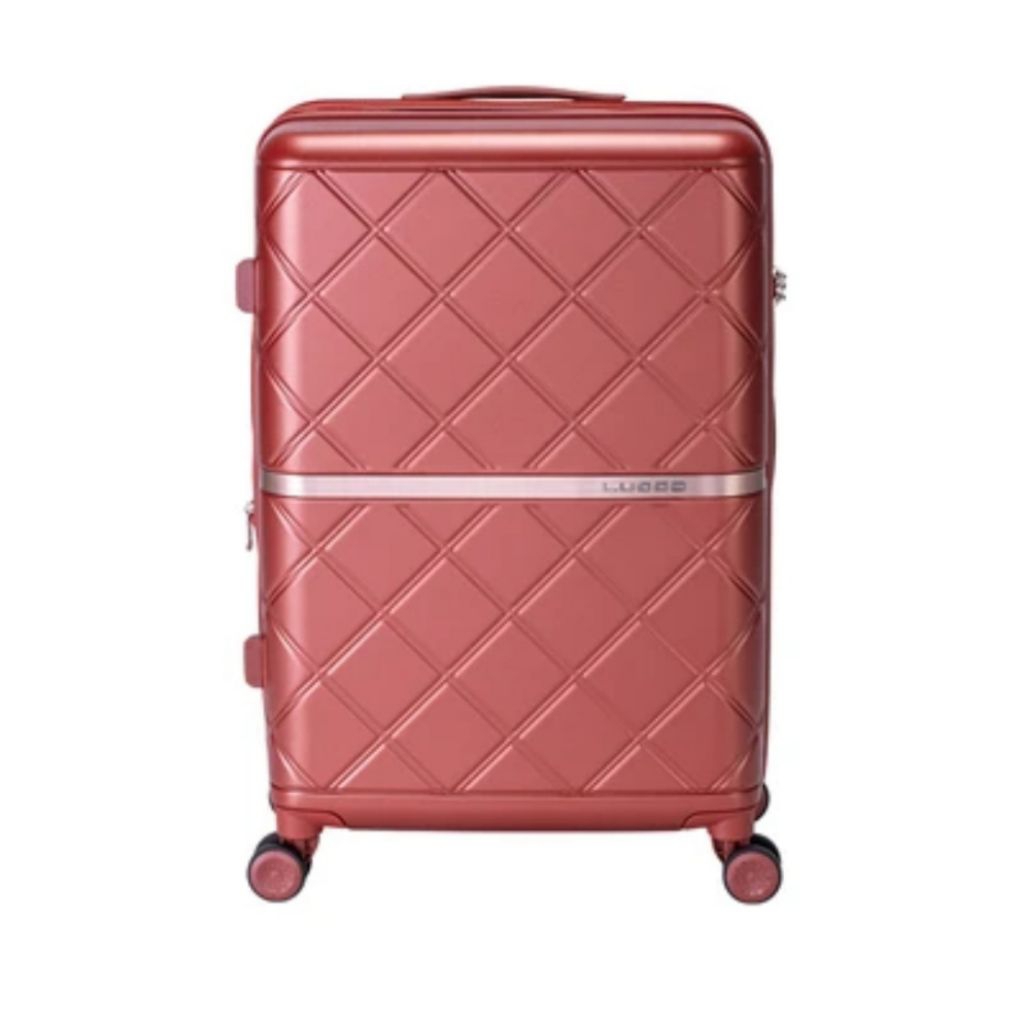 Luggo 20 Inci Camille Koper Pc Tsa Lock - Merah Terracotta