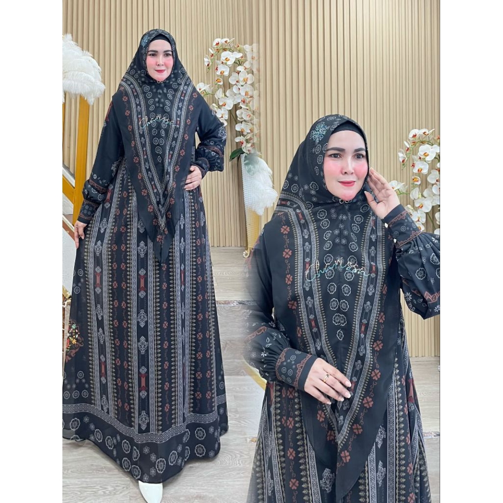 Gamis Syari Terbaru Kalya Series By Charissa Syari / Gamis Syari Kekinian / Gamis Syari Mewah / Gami