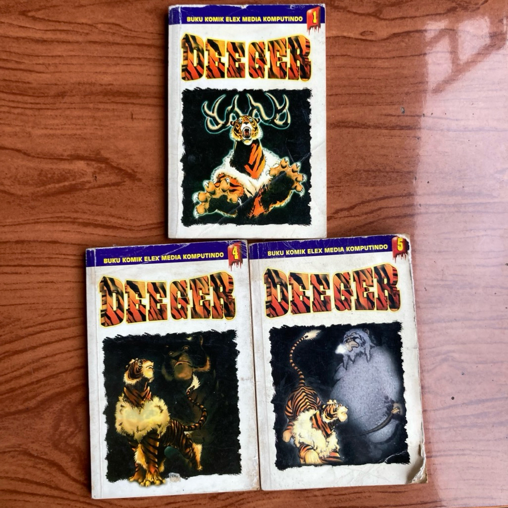 KOMIK DEEGER by Park Young Chuk Vol 1, 4 dan 5