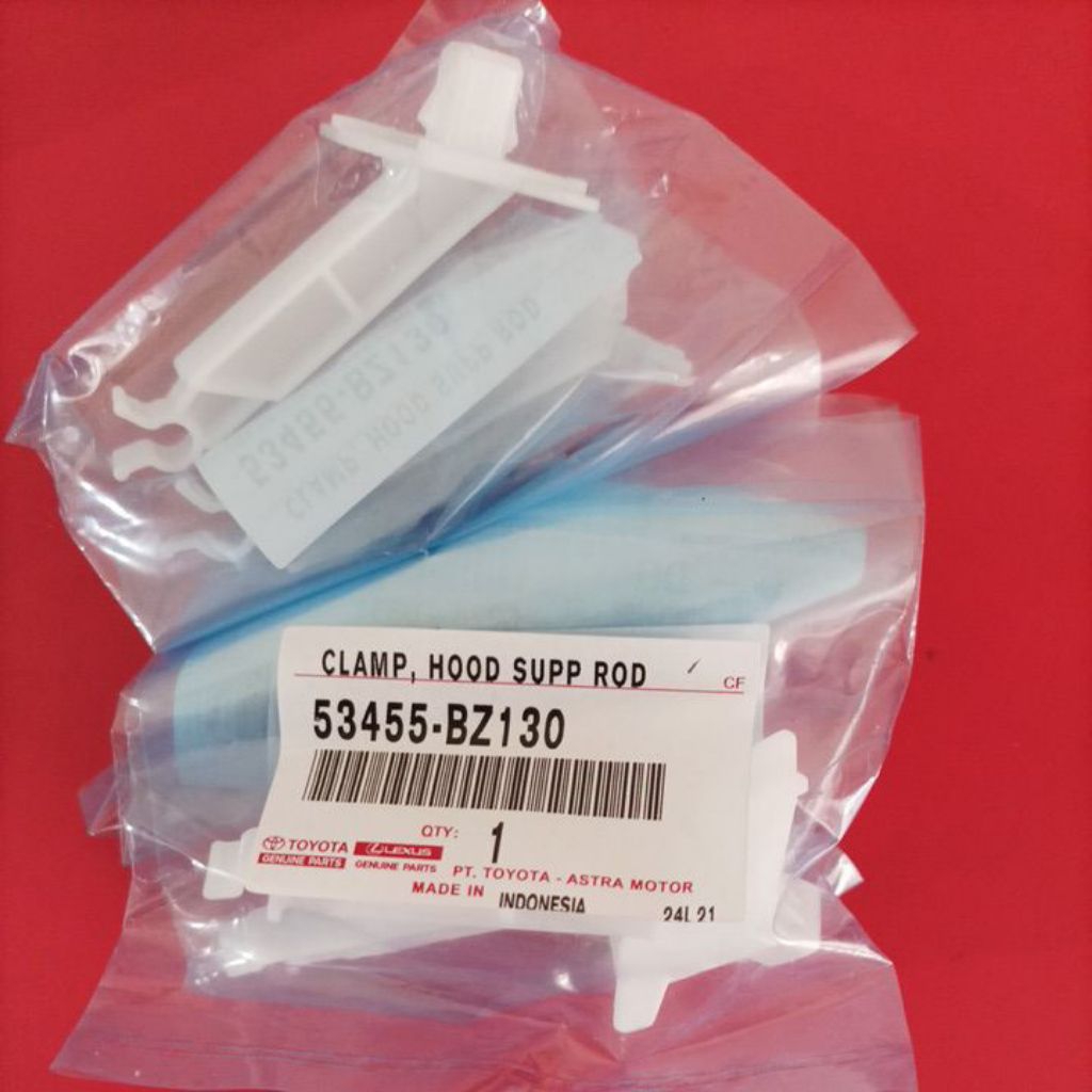 clamp tiang kap mesin avanza 2016-2020 original