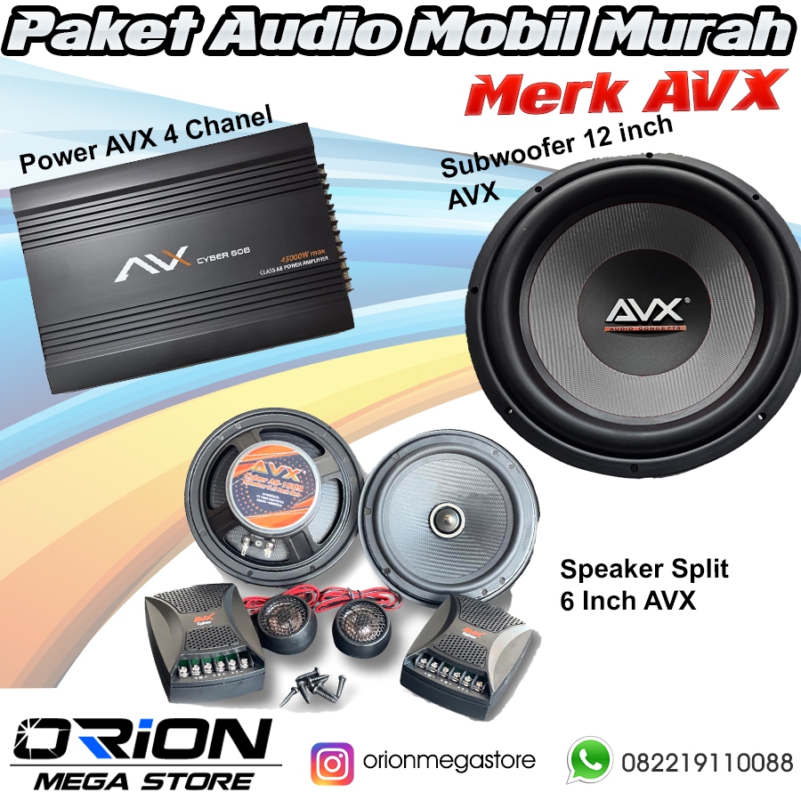 Paket Audio Mobil Murah Paket Audio Mobil Audio Mobil Murah