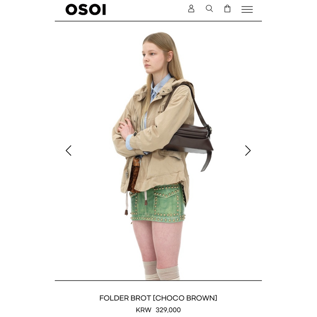 osoi folder brot brown bag