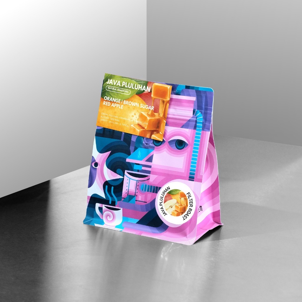 Djava Pluluhan Natural Anaerobic - Coffee Beans Filter - Biji Kopi