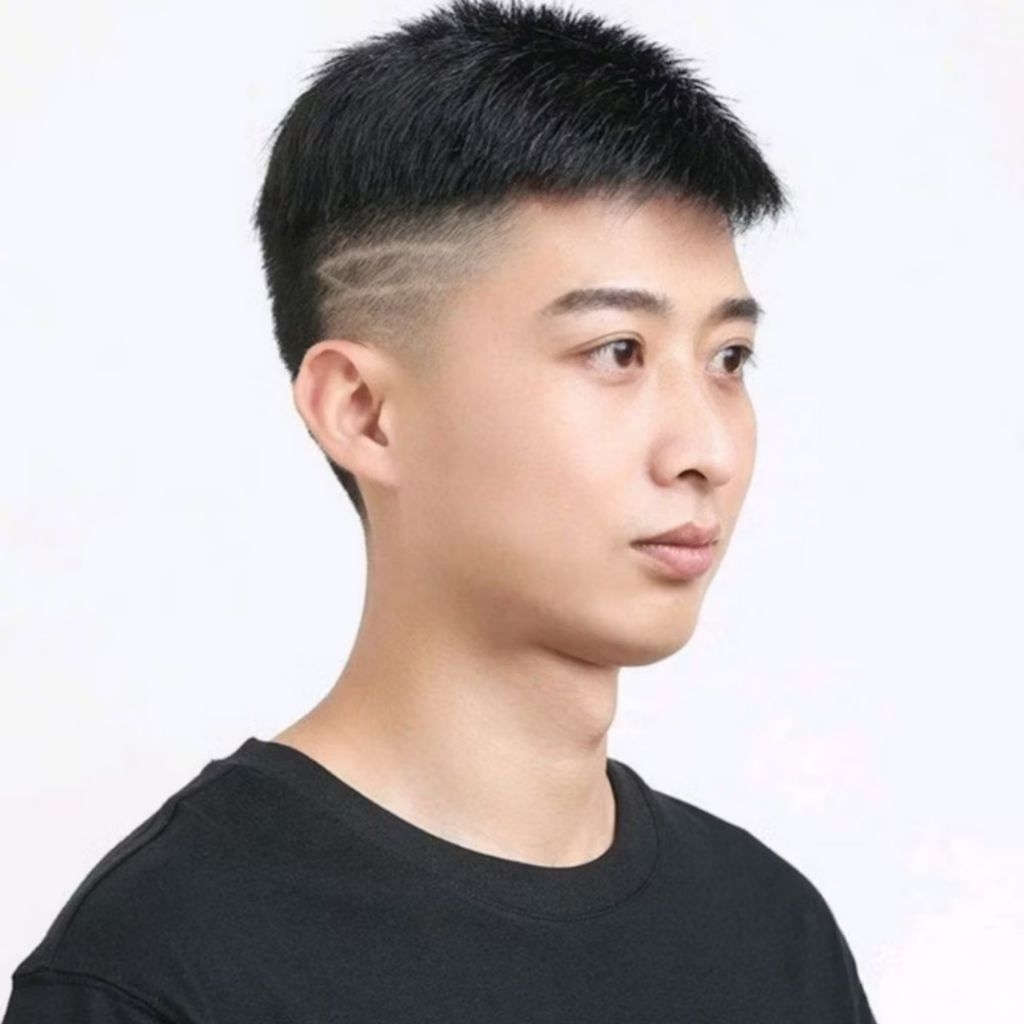 Toupee Hair Wig Pebdek  pria sintetis kiat