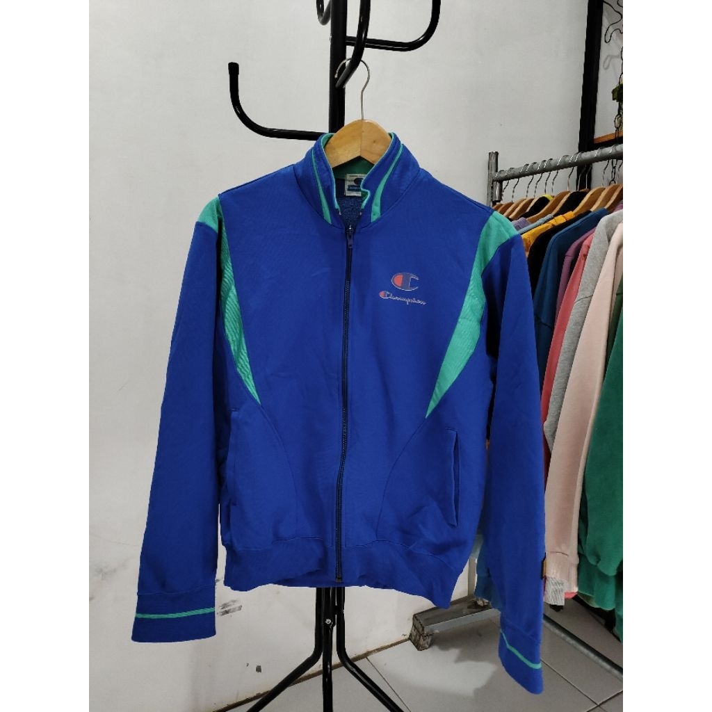 Jacket Tracktop Champion Blue Original