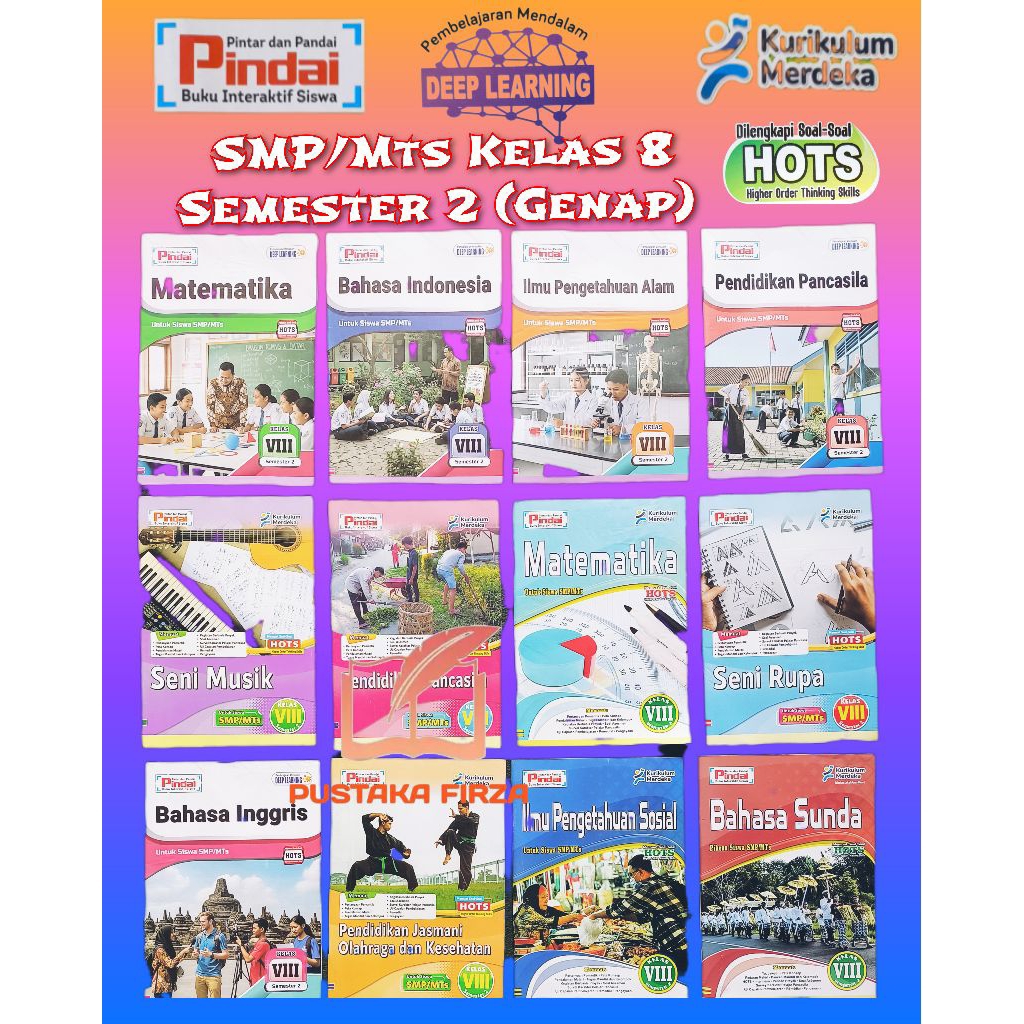 Lks Pindai Kurikulum Merdeka Kelas 8 Smp/Mts  Semester 1.2 CV.Arya Duta.