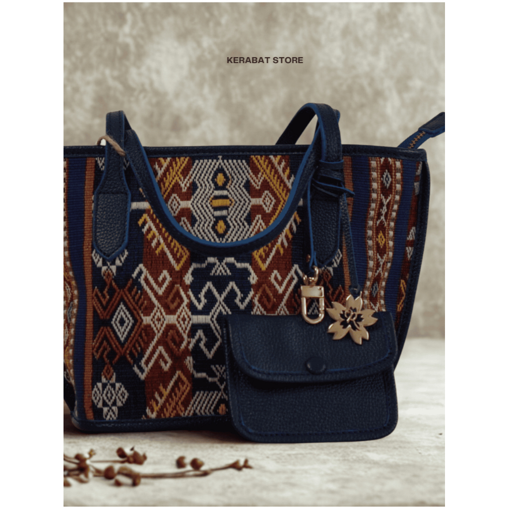 RIZ BATIK - ALFA TAS TENUN MOTIF BATIK - TAS PREMIUM WANITA, SHOULDER BAG, SLINGBAG, HANDBAG, TAS WA