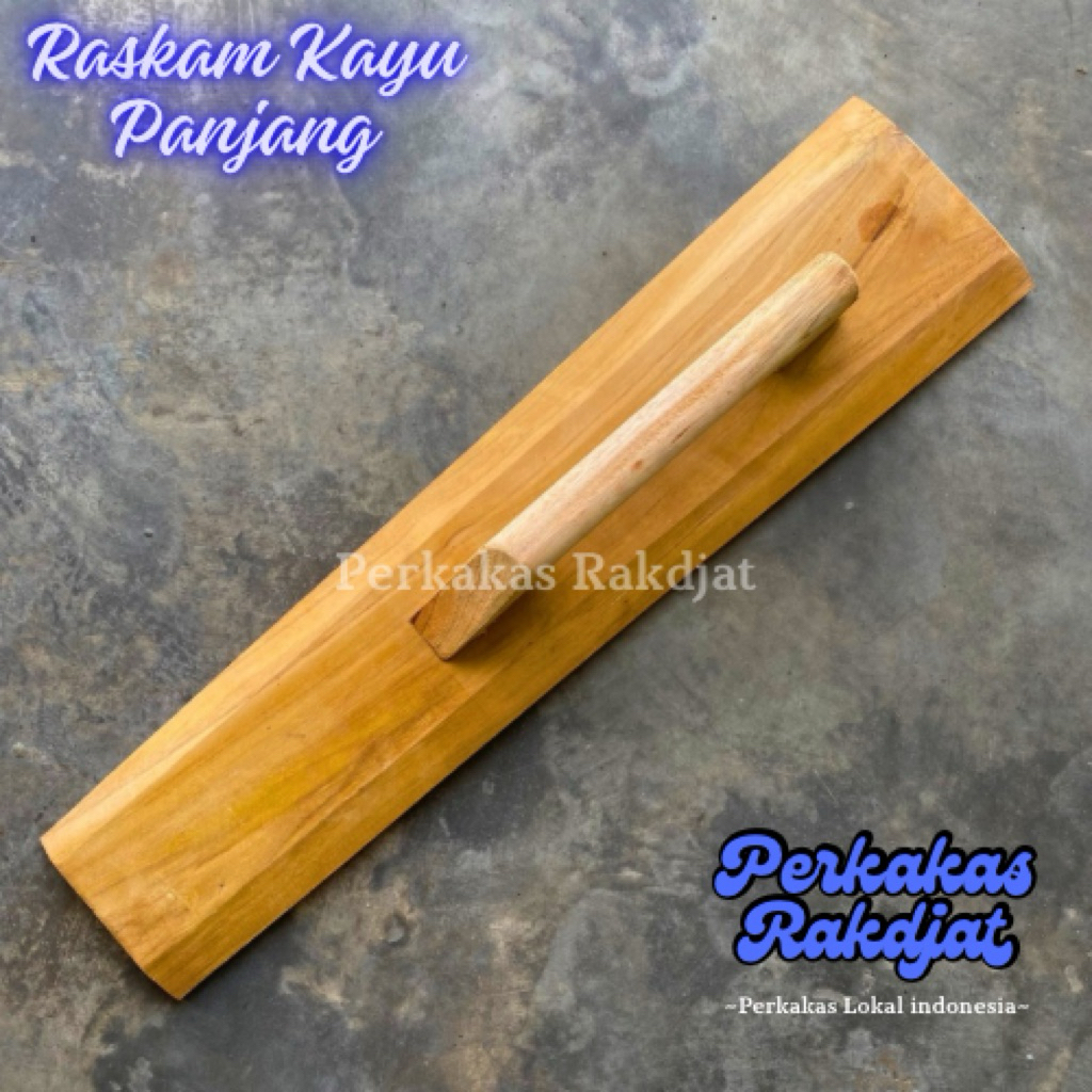 Raskam kayu jati panjang-Raskam kayu 60 CM
