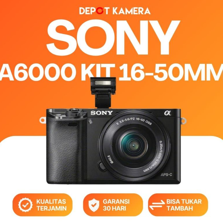 ( DEPOT KAMERA JAKARTA ) SECOND - SONY A6000 KIT 16-50MM