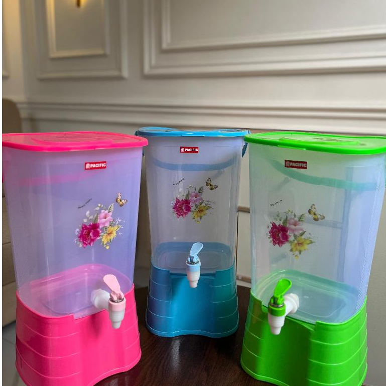 Dispenser air 12 liter Gogo plastik polos / dispenser segi plastik 12 liter/ dispenser plastik tebal