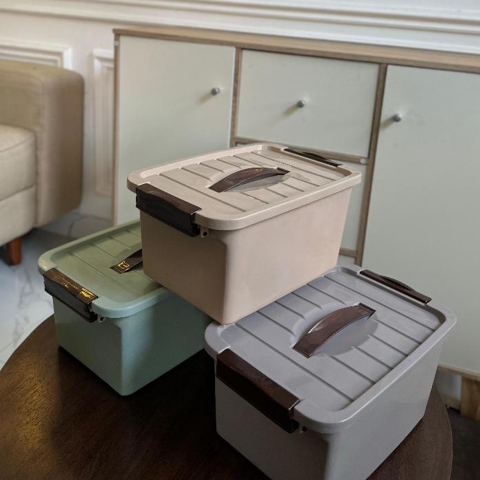 Box Container Serbaguna 8 Liter /Box Serbaguna Estetik/ Storage Box 8L High Quality tebal murah