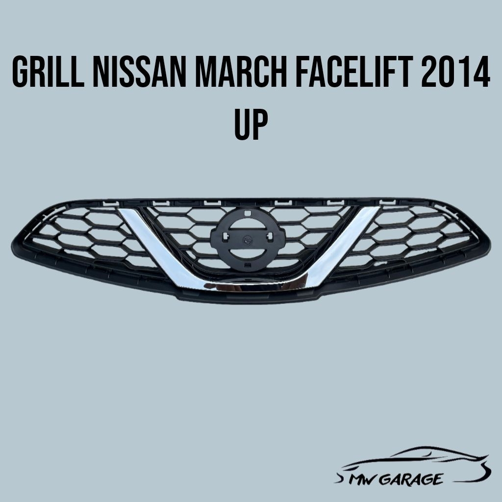 Grill Nissan March Facelift 2014 Up
