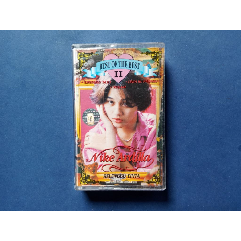 Kaset Pita Best Of The Best Nike Ardilla Vol 2 Prod PT Musica Studio's