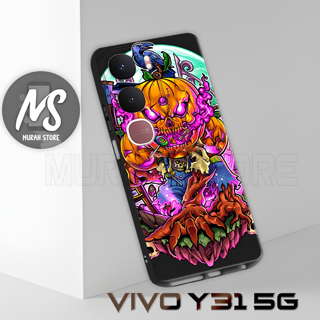 MS23/ Softcase Karet VIVO Y31 5G / Motif Monster / Case VIVO Y31 5G / Silikon VIVO Y31 5G