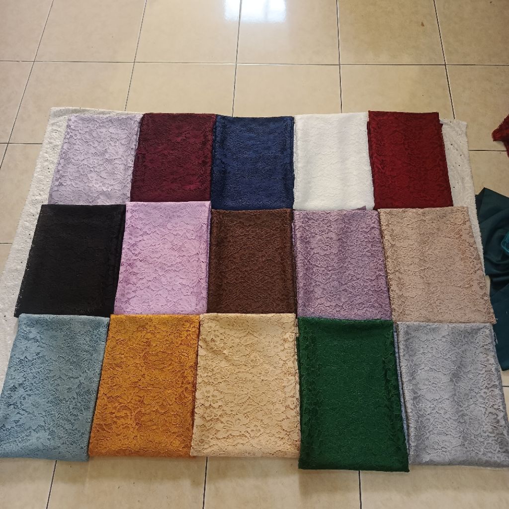 KAIN BROKAT PREMIUM / KAIN BROKAT / KAIN SERAGAMAN BRIDESMAID