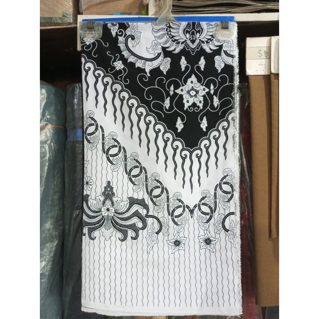 Kain PGRI bahan BSY motif Kusuma Bangsa